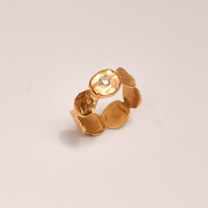 Simplicity greek ring