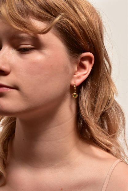 simplicity - organic hoop earring