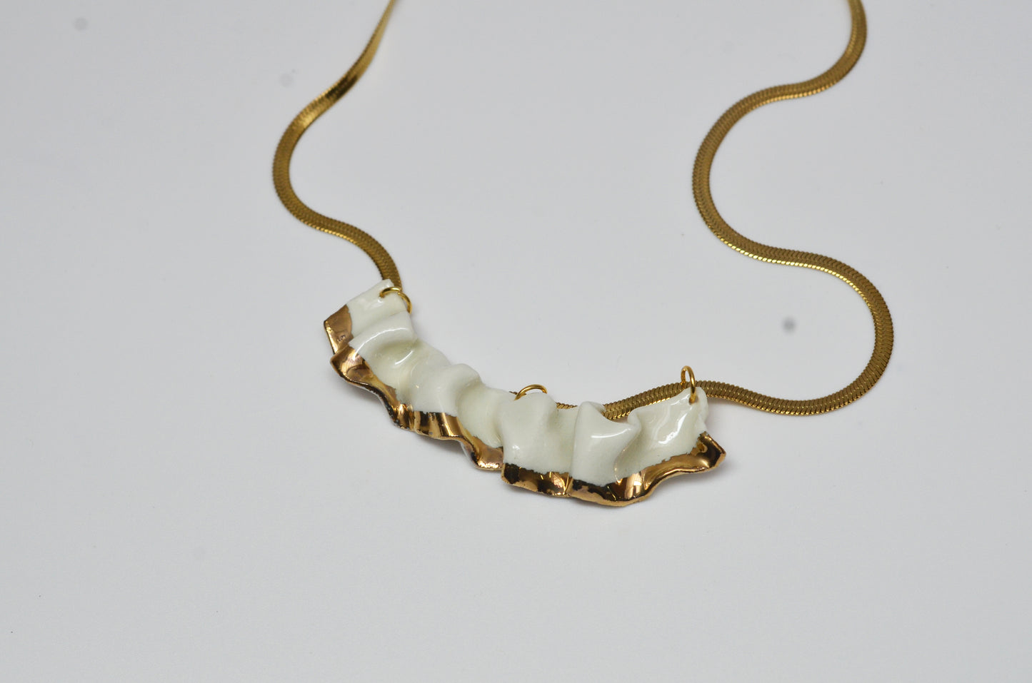 resilience porcelain necklace