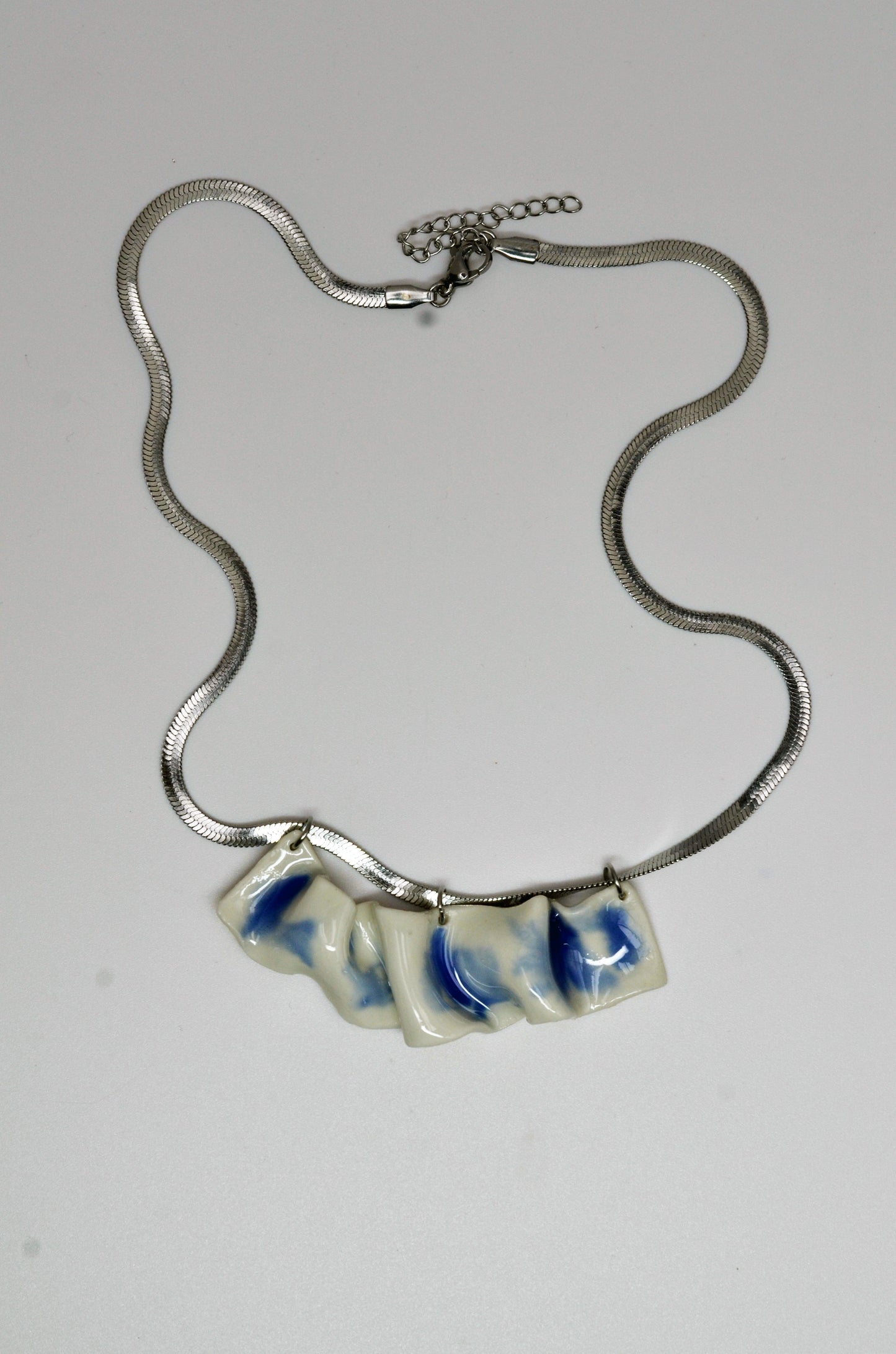 resilience porcelain necklace