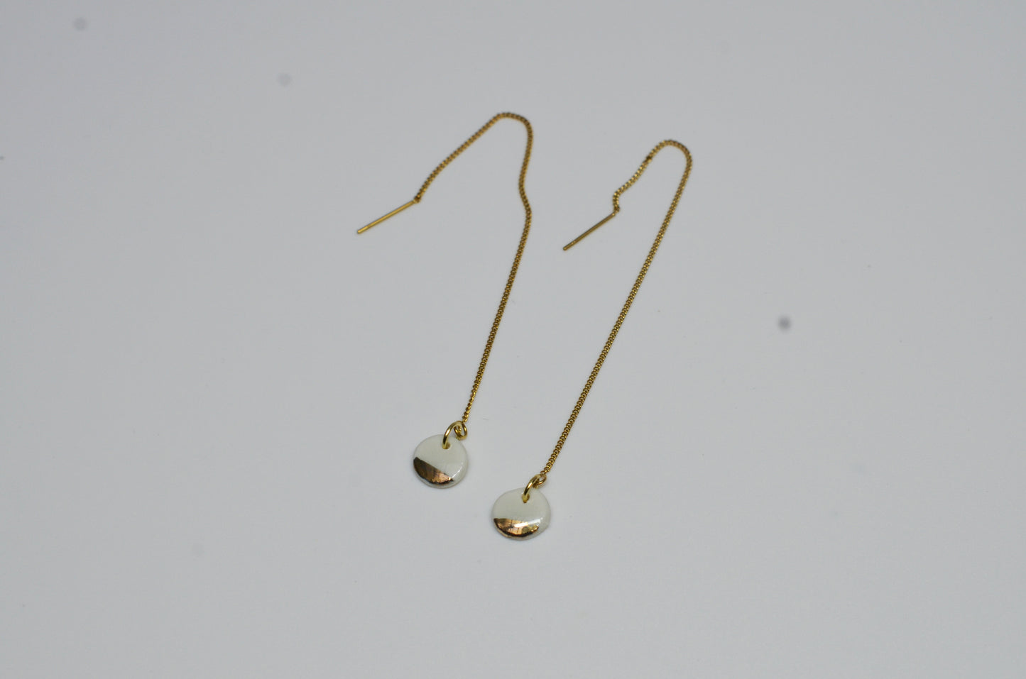 simplicity - porcelain earrings