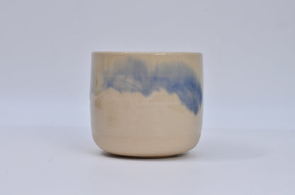 FLAT WHITE wheel-thrown ceramic cup 4/4