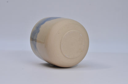 FLAT WHITE wheel-thrown ceramic cup 4/4