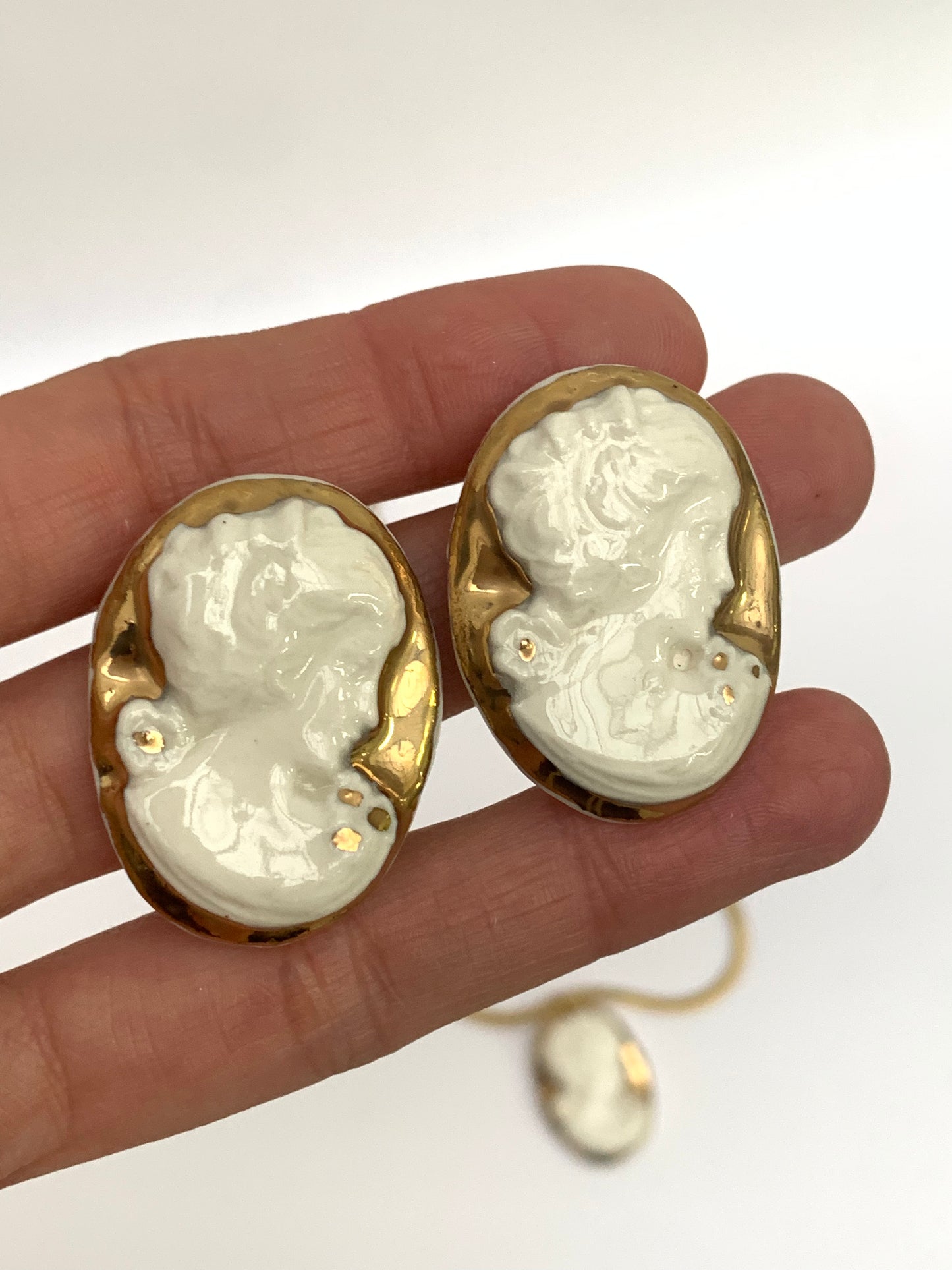 Cameo Earrings