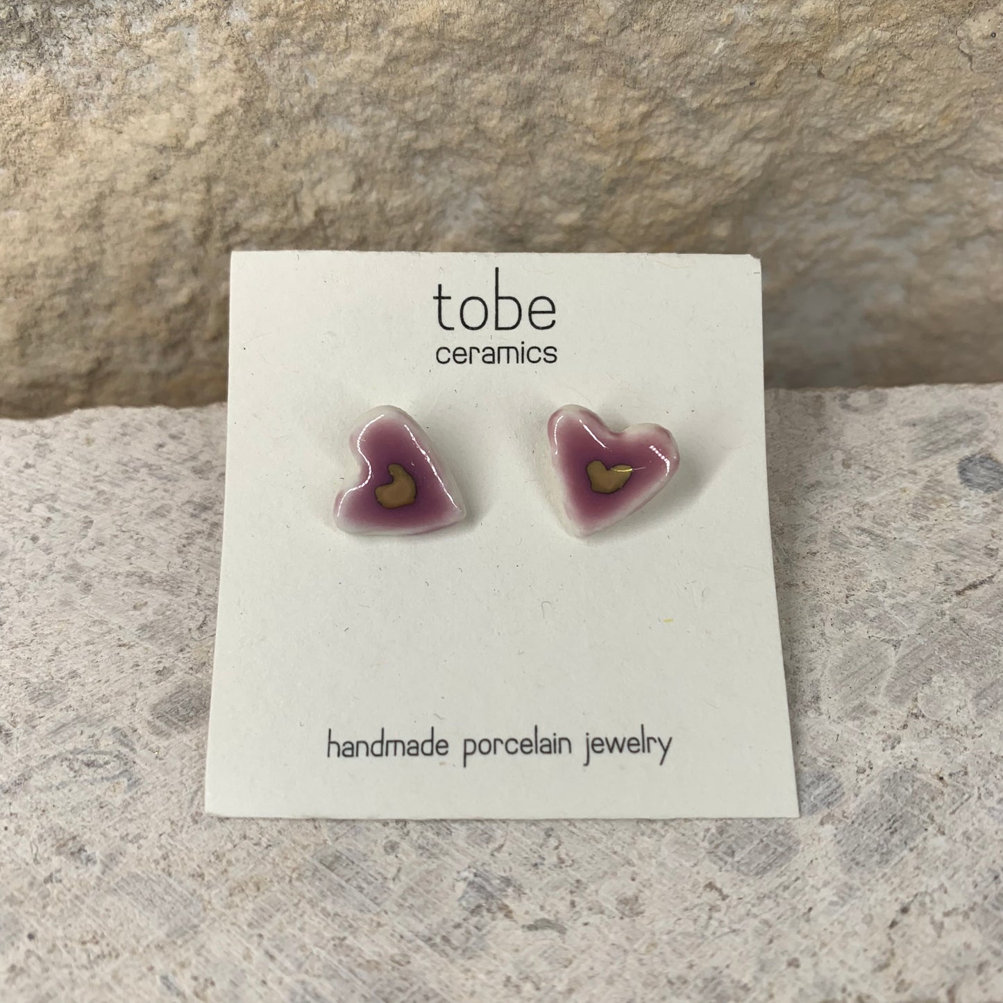 little things - porcelain studs