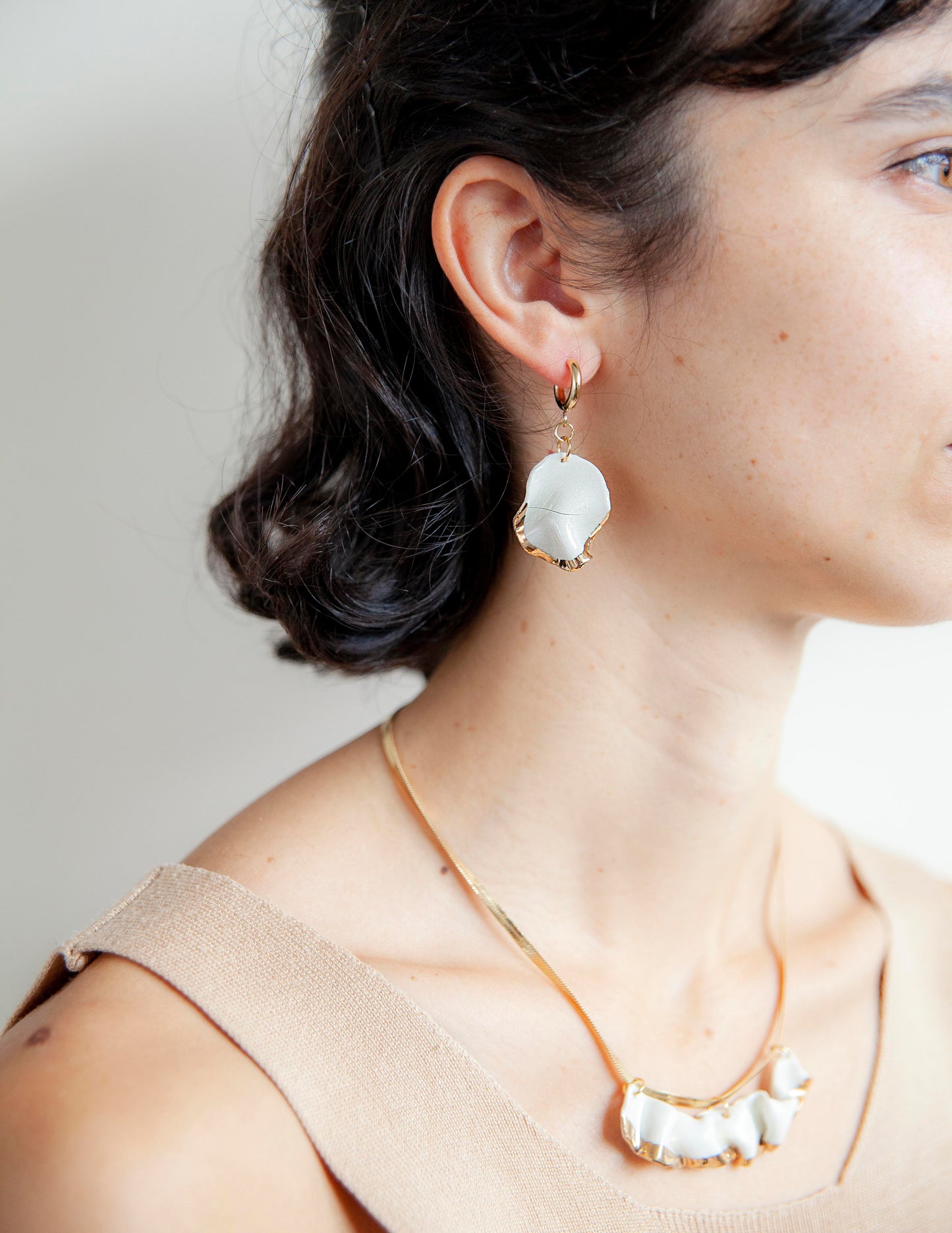 resilience porcelain necklace