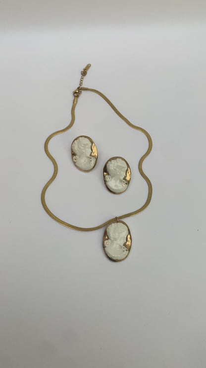 Cameo necklace