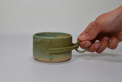 TOUCH-ME-NOT handmade ceramic mug