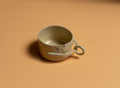 TOUCH-ME-NOT handmade ceramic mug